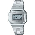 Montre - casio - a168wem - 7ef - argent - chronom�trage - alarme - �tanch�it�