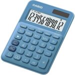 Casio ms - 20uc - bu calculatrice de bureau bleu ecran: 12 solaire  pile(s) (l x h x p) 105 x 23 x 149. ...