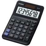 Casio ms - 8f calculatrice de bureau noir ecran: 8  pile(s) solaire (l x h x p) 101 x 148. 5 x 27. 6 ...
