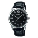 Montre - casio - mtp - v001l - 1b - cuir - quartz - analogique Montre - casio - mtp - v001l - 1b - cuir - quartz - analogique