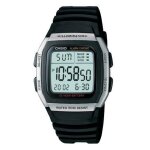 Montre - casio - w - 96h - 1aves - quartz - digital - cadran gris