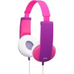 Casque audio pour enfant jvc ha - kd5 rose - violet avec limiteur de niveau sonore