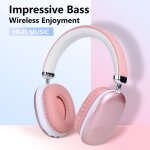 Casque audio sans fil bluetooth supra - auriculaire rose brillant casque de sport l�ger adapt� � la course ...