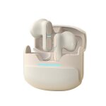 Casque bluetooth - antcool - tanche - suppression du bruit - longue autonomie - beige