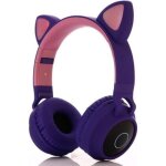 Casque bluetooth pliable pour enfants filles casque audio ecouteurs sans fil avec led oreilles de chat ... Casque bluetooth pliable pour enfants filles casque audio ecouteurs sans fil avec led oreilles de chat ...