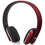 Casque bluetooth sans fil audio rouge lger - august ep636 - micro discret nfc batterie autonomie 12h ...