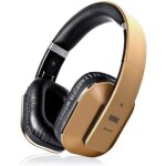 Casque bluetooth sans fil or audio aptx ll - august ep650 - micro nfc pliable batterie 15h multipoint ...