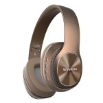 Casque bluetooth sans fil casque sur loreille hi - fi couteurs stro pliable avec micro intgr / carte ...