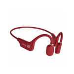 Casque � conduction osseuse - bluetooth - sans fil - ipx67 - 250 heures dautonomie en veille - rouge