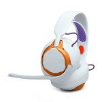 Casque pour console jbl quantum 250 blanc / orange - gaming filaire multiplateforme