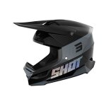 Casque cross shot race gear furious league holo glossy - motocross enduro quad scooter - ultra l�ger ...