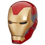 Casque lectronique iron man avec effets lumineux jouet de cosplay premium de collection pour adultes ...