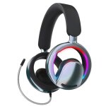 Casque gamer bluetooth sans fil micro hd amovible rgb 3. 5mm hi - fi st�r�o r�duction de bruit 20h autonomie ...