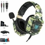 Casque gamer filaire - cross zebra - usb 3. 5mm - micro anti bruit - led Casque gamer filaire - cross zebra - usb 3. 5mm - micro anti bruit - led