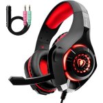 Casque gaming beexcellent pour ps4 xbox one avec micro anti bruit led lampe stéréo basse contrôle du ... Casque gaming beexcellent pour ps4 xbox one avec micro anti bruit led lampe stéréo basse contrôle du ...