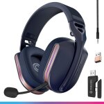 Casque gaming - oniverse - polaris - sans fil 33h - surround 7. 1 - compatible ps5 / ps4 / switch / pc ...
