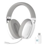 Casque gaming sans fil bluetooth / 24 ghz - micro hd r�duction de bruit faible latence confort ergonomique ...