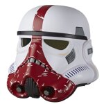 Casque incinerator stormtrooper lectronique premium  partir de 14 ans hasbro star wars the black series ...