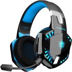 Casque de jeu g2000 amlior pour pc casque sans fil avec 7. 1 bass surround micro antibruit  faible ...