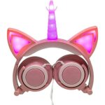 Casque licorne pliable pour enfants filles - marque - modèle - led oreilles de chat - bandeau réglable ... Casque licorne pliable pour enfants filles - marque - modèle - led oreilles de chat - bandeau réglable ...