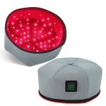 Casque de luminoth�rapie - electronic edge - rouge - stimulation de la pousse - anti chute - infrarouge ...