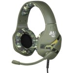 Casque - micro gaming - konix - mythics nemesis - camouflage - 40 mm - filaire Casque - micro gaming - konix - mythics nemesis - camouflage - 40 mm - filaire