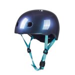 Casque - micro mobility - n�ochrome bleu - enfant mixte - lumi�re int�gr�e - boucle magn�tique - 8 a�rations ...