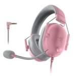 Casque avec microphone - razer - blackshark v2 x - - casque gaming - annulation de bruit - filaire - ...