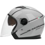 Casque de moto adulte casque demi - jet anti scratch visiere confortable