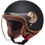 Casque moto demi - jet homme ece homologu� casque semi - ouvert casque jet urbain casque moto et scooter ...