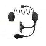 Casque de moto - inf - bluetooth 5. 2 - noir - casque avec micro - sans fil Casque de moto - inf - bluetooth 5. 2 - noir - casque avec micro - sans fil