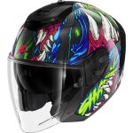 Casque moto jet shark rs carbon shaytan