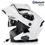 Casque moto modulable bluetooth casques modulables casque de moto scooter avec anti - bu�e visi�re pour ...