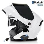 Casque moto modulable bluetooth casques modulables casque de moto scooter avec anti - bu�e visi�re pour ...