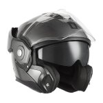 Casque moto reversible nox premium spinner - gris - m (57 / 58 cm)