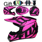 Casque moto scooter enfant et adulte motocross casque hors - rouge - pour quad & motocross