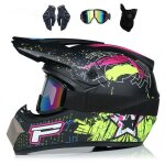 Casque motocross adulte atv downhill mtb dh hood helmets noir casque moto scooter