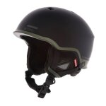Casque noir / kaki mixte cairn centaure rescue mat