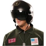 Casque de pilote davion avec visire