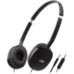 Casque plat pliable et compact jvc ha - s160m - b - u - couleur brillante - microphone et tlcommande ...