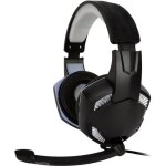 Casque pro gamer - amstrad - ams h555 - argent - rtroclairage led - micro intgr