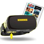 Casque de r�alit� virtuelle - woopso - bouton de gaming int�gr� - ajustement interpupillaire