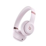 Casque audio - beats - solo 4 - rose pastel (cloud pink) - bluetooth sans fil - autonomie 50 h