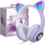 Casques sans fil bluetooth pour enfants - marque inconnue - oreille de chat mignonnes - violet - bluetooth ... Casques sans fil bluetooth pour enfants - marque inconnue - oreille de chat mignonnes - violet - bluetooth ...