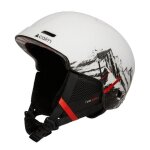 Casque de ski blanc homme cairn meteor
