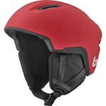 Casque de ski boll� atmos pure - red matte - 52 / 55 cm