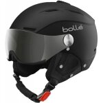 Casque de ski - bolle - backline visor - noir / argent - visire interchangeable - 2 en 1