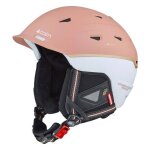 Casque de ski rose femme cairn xplorer