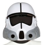 Casque de soldat galactique blanc pour enfant - alpexe - science - fiction - mixte