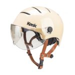 Casque vlo urbain kask urban lifestyle - beige champagne - 52 / 58 cm - m